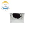 L&S DLD/ANDE1SPAW B36D27K-DTW Andes 1-s Plaster in Adjustable White 36d 27- 65k With Black Baffle Complete With Dali Tunable White Driver