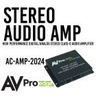 AC-AMP-2024 Digital/Analog Stereo Audio Amplifier - EOS