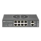 NV-FLX-08 FLEX8 : 8 Port Long Reach 2 or 4 pair UTP PoE++ UNMANAGED SWITCH