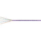 K13002-305M-PP ONE CAT6 U/UTP 24AWG LSZH 305 meter - Purple