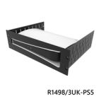 R1498/3UK-PS5DE Rack Shelf With Custom Plate for PS5 Digital Edition