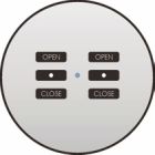 RLC-060-SS 6 Button Wireless Handheld Enclosure and Cover Plate Kit