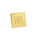 RP-EOS-60-PB cover plate kit for EOS wireless control modules - Polished Brass