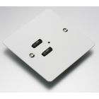 RVF-020-WM 2-Button lighting flat plate kit, suitable for flush or surf