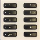 WEU-10-W 50x50 Euro Module Cover Plate for WCM-100 - White