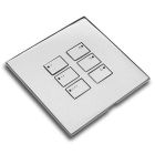 WP-EOS-60-PC cover plate kit for EOS wired control modules - Single Gang Polished Chrome