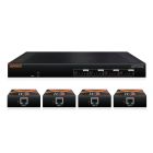 XT-HDBT-MX44-4K-KIT HDBaseT 4x4 Matrix Kit with 4 HDBT Receivers - 70m (4K up to 40m)