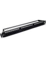 Cat 6 UTP Patch Panel - 24 port