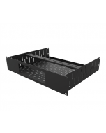 R1498/2UK-SONAMP1 2U Rack Shelf & Faceplate Cut Out For 1 x Sonos Amp Unit