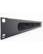 Penn Elcom R1268/1UK-PBS - 1U Rack Panel Slotted for Cable Entry with Brushes