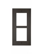 9155022B Surface Installation Frame for 2 Helios IP Verso Modules - Black