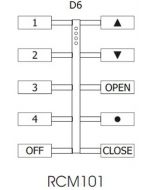10 Button Wls module 4 Scene off raise lower open stop close