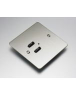 2-Button lighting flat plate kit, suitable for flush or surf