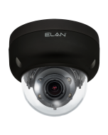 EL-IP-ODA4-BK ELAN Surveillance IP Motorized Autofocus 4MP Outdoor Dome Camera with IR (Black)