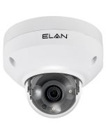 EL-IP-ODF4-WH ELAN IP Fixed Lens 4MP Outdoor Dome Camera with IR (White)