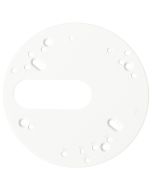 MT-DSAP-WH Dome Camera Single Gang Box Adapter Plate (White)