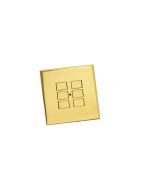 RP-EOS-60-PB cover plate kit for EOS wireless control modules - Polished Brass