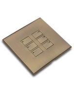 WP-EOS-60-AB cover plate kit for EOS wired control modules - Single Gang Antique Bronze